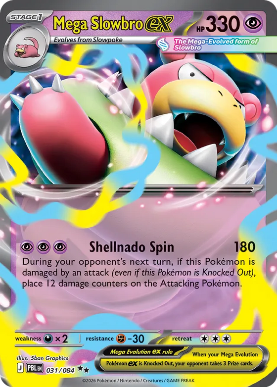 Mega Slowbro ex 031/084 — Pitch Black