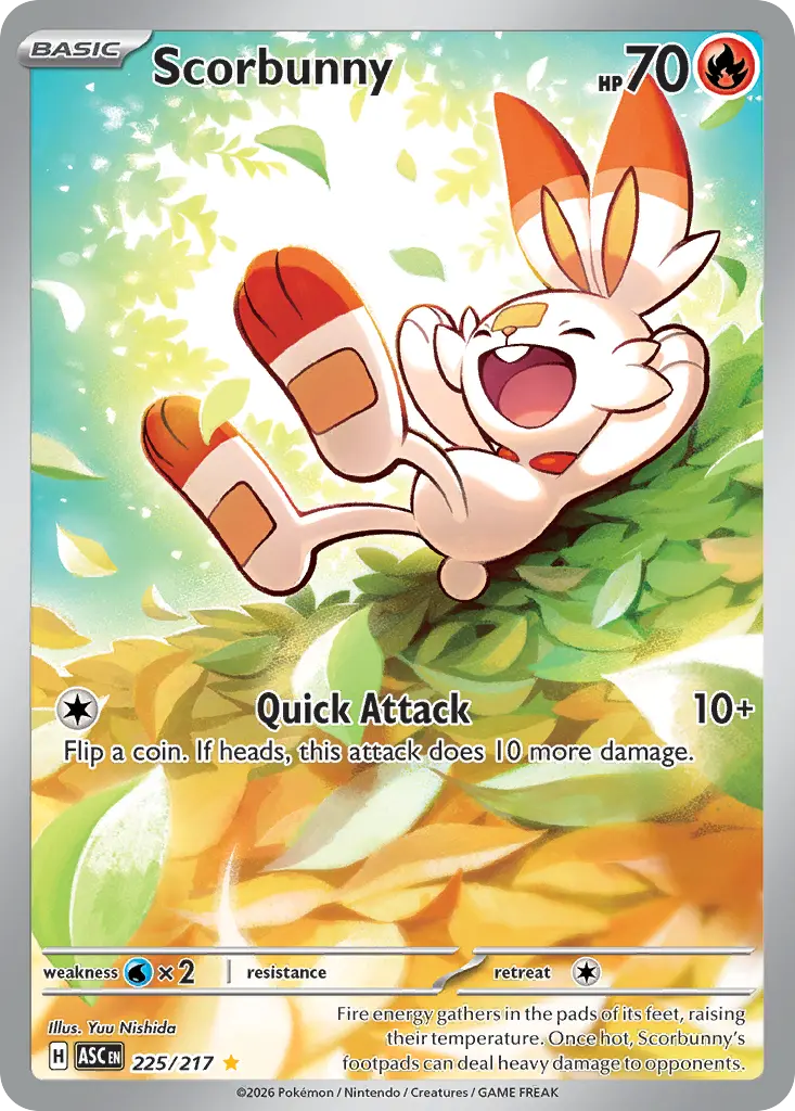 Scorbunny 225/217 — Inglés