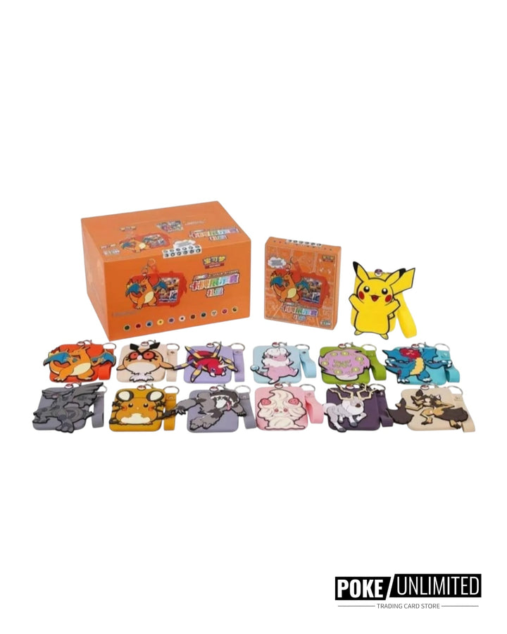 Contenido de Brave Stars Card Display Keychain Blind Box