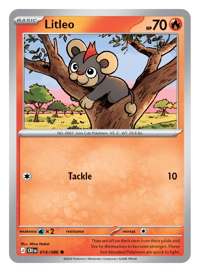 Litleo 014/086 — Chaos Rising