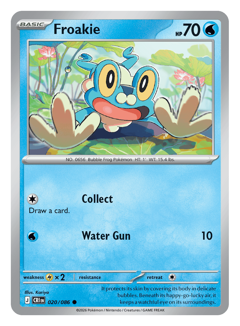 Froakie 020/086 — Chaos Rising