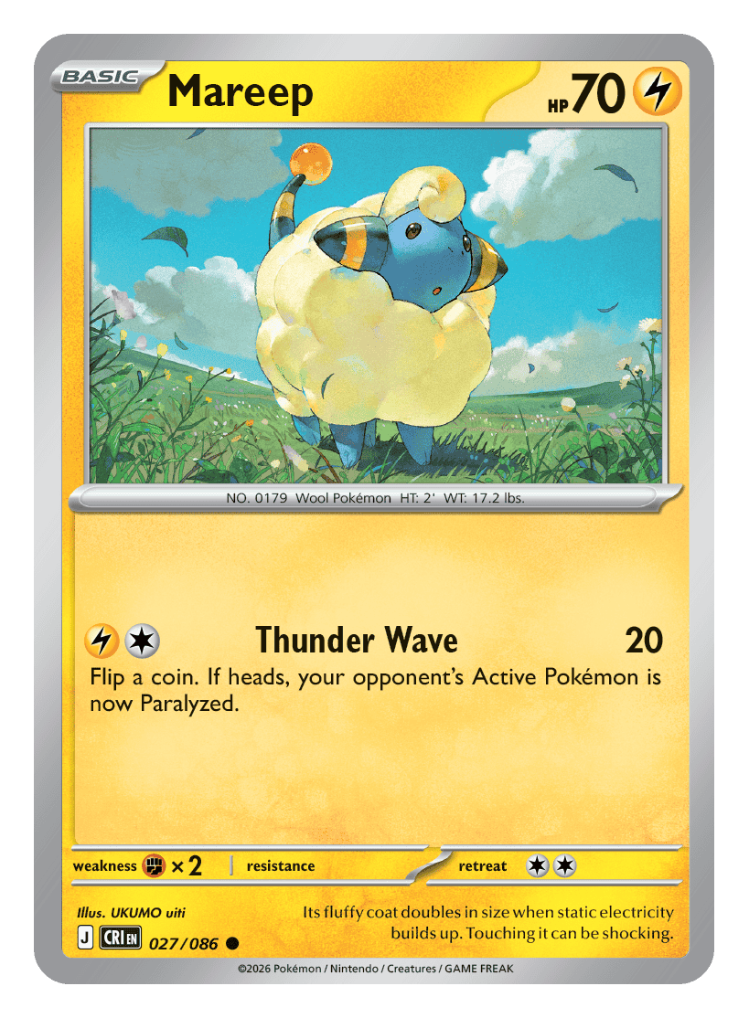 Mareep 027/086 — Chaos Rising