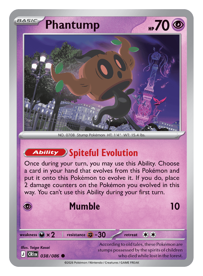 Phantump 038/086 — Chaos Rising