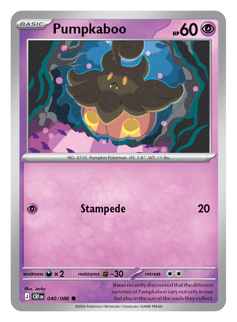 Pumpkaboo 040/086 — Chaos Rising