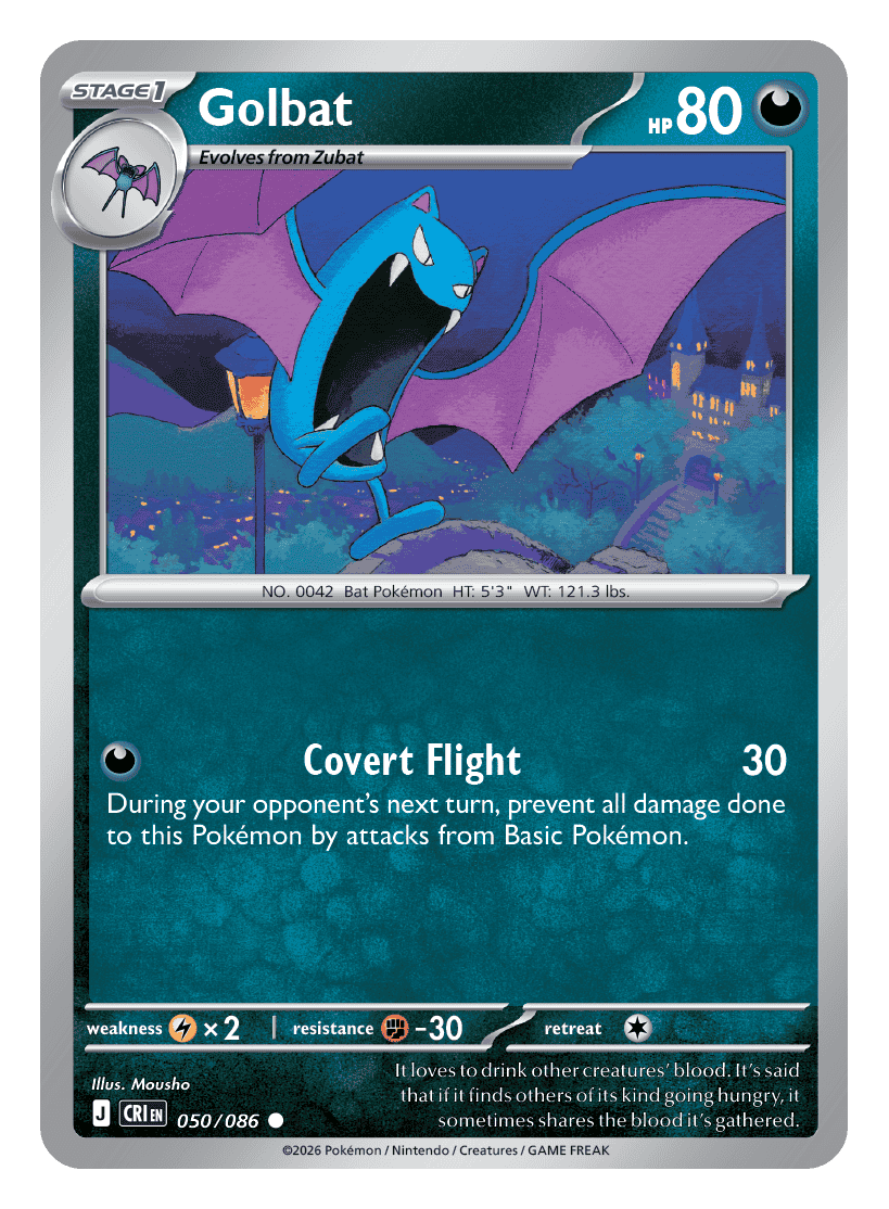 Golbat 050/086 — Chaos Rising