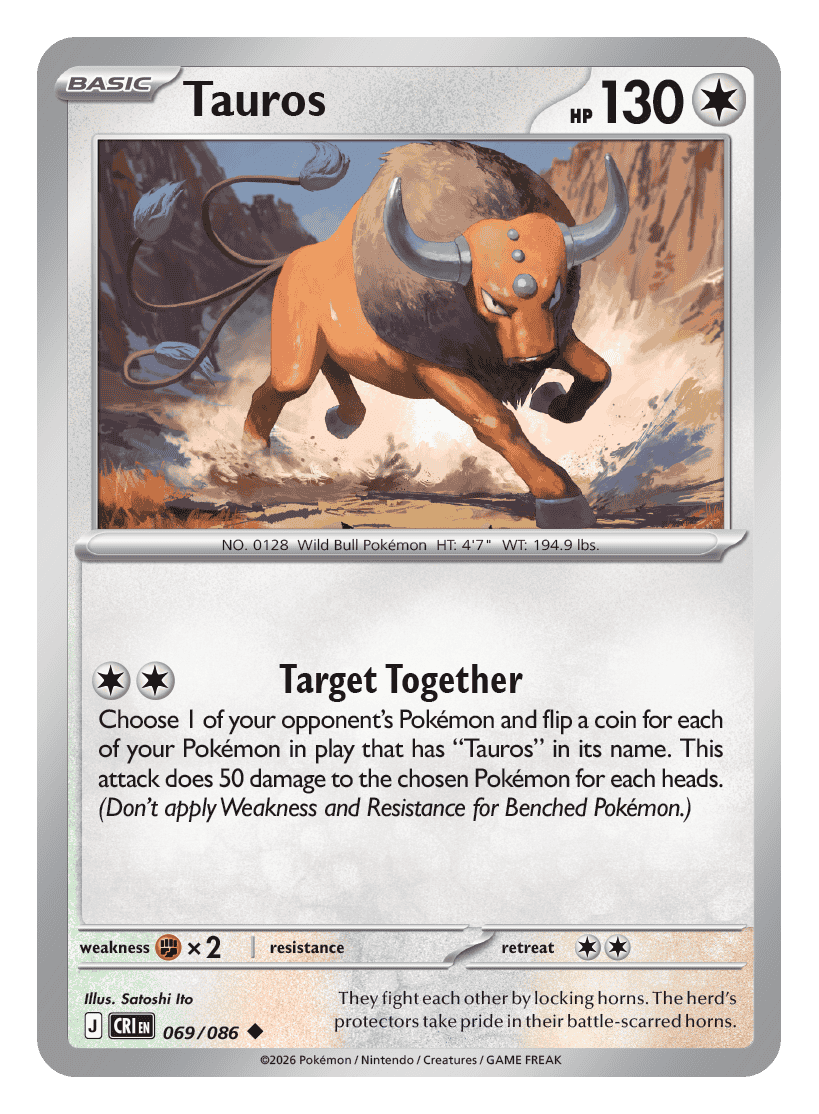 Tauros 069/086 — Chaos Rising