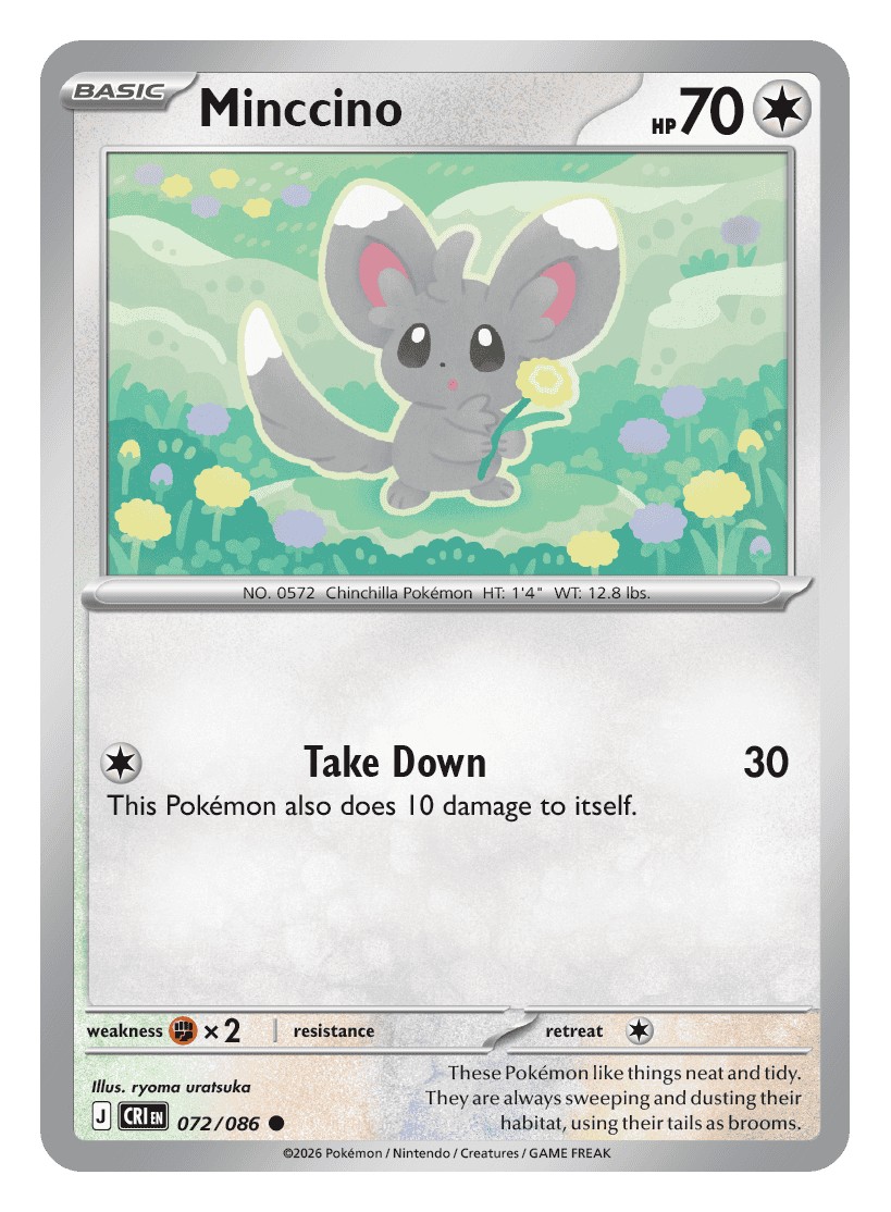 Minccino 072/086 — Chaos Rising