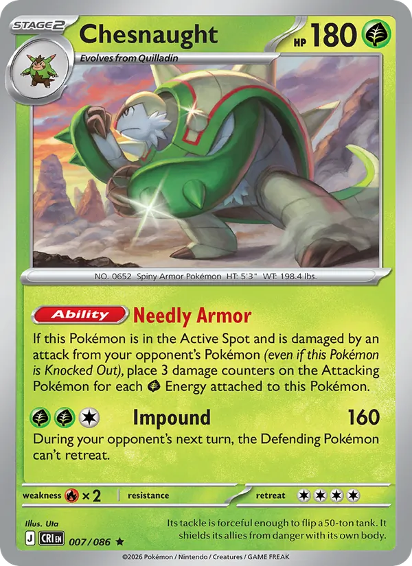 007 · Chesnaught — Chaos Rising