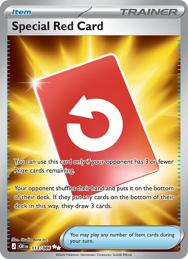 113 · Special Red Card — Chaos Rising