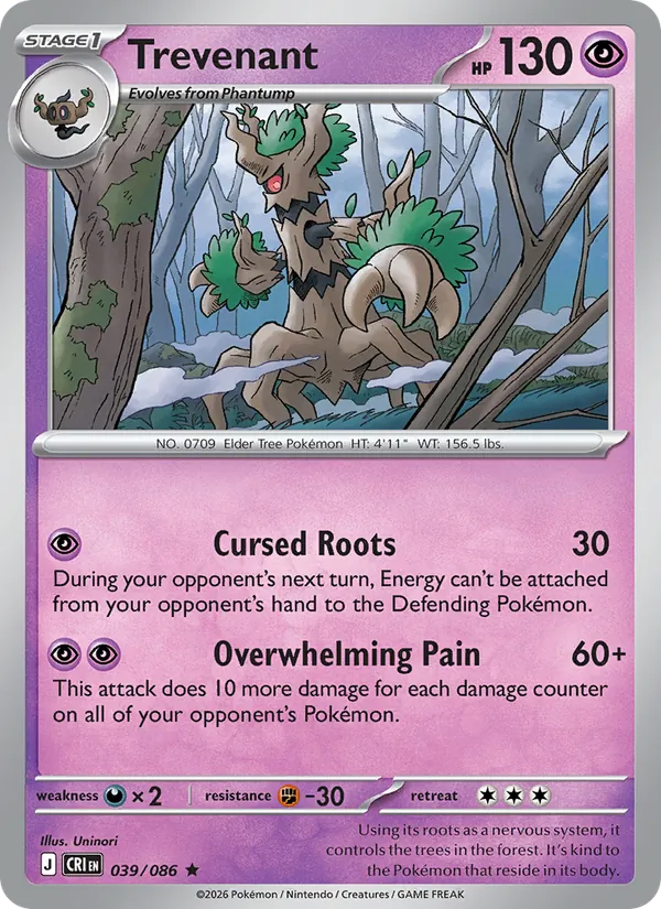 039 · Trevenant — Chaos Rising