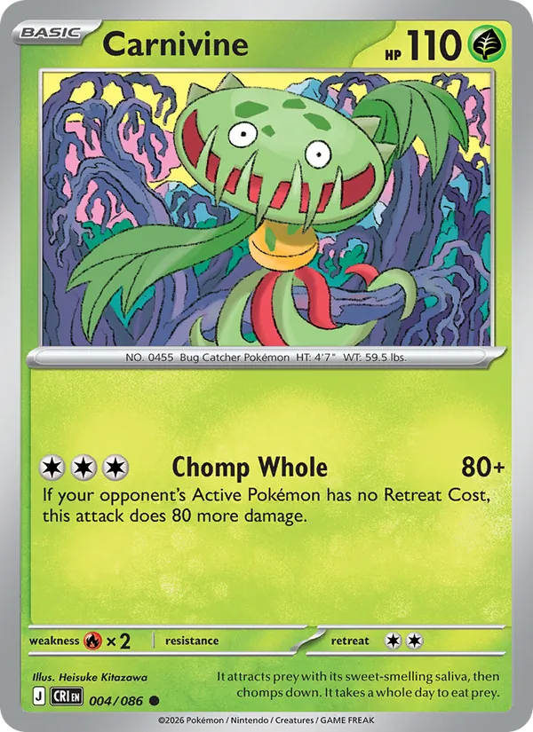 004 · Carnivine — Chaos Rising