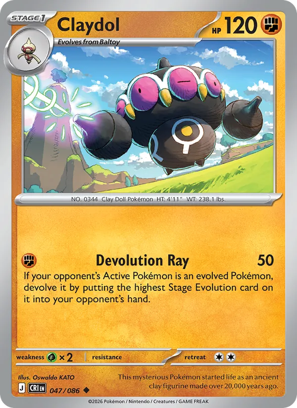 047 · Claydol — Chaos Rising