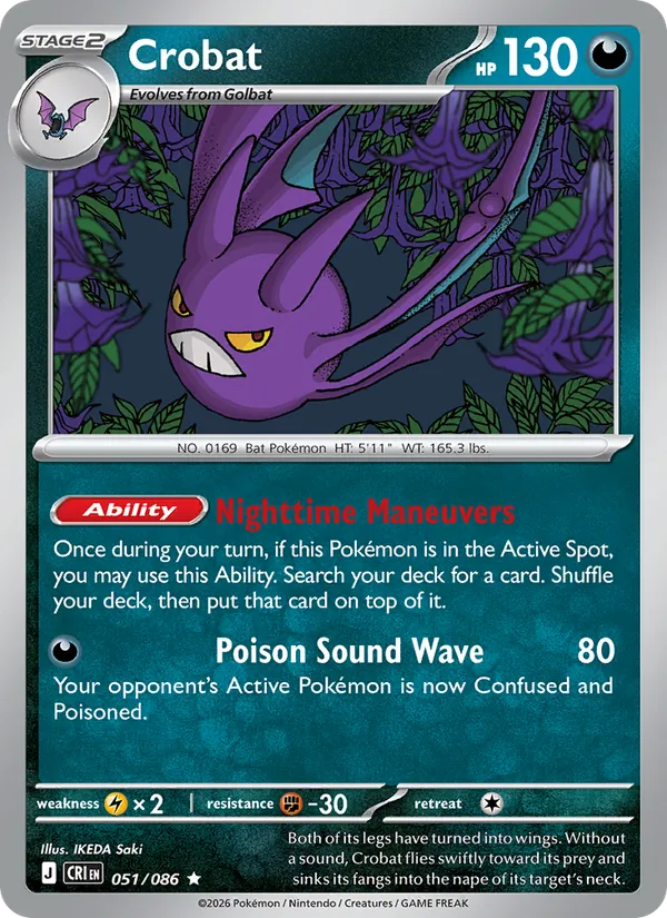 051 · Crobat — Chaos Rising