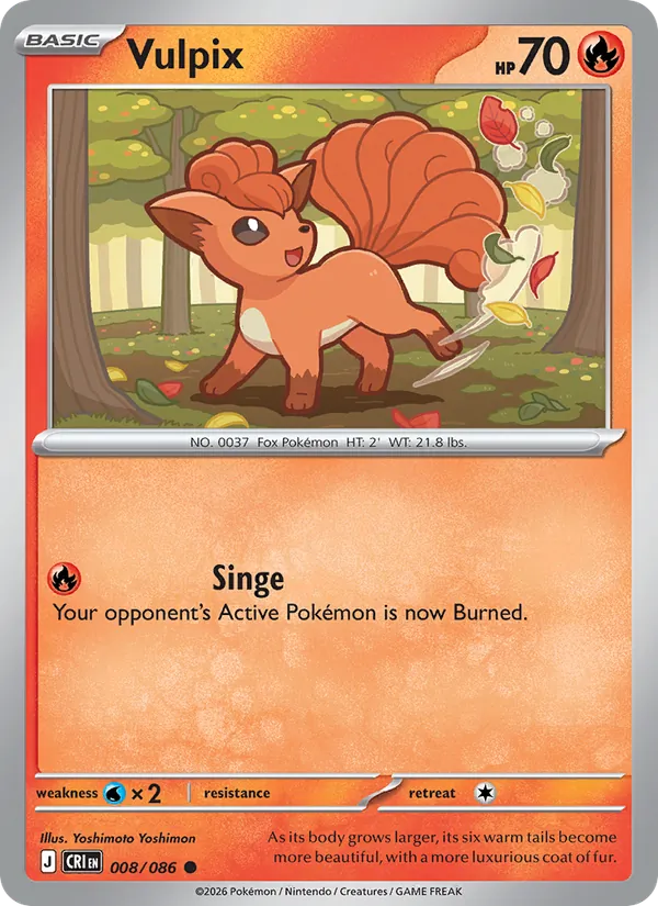 008 · Vulpix — Chaos Rising