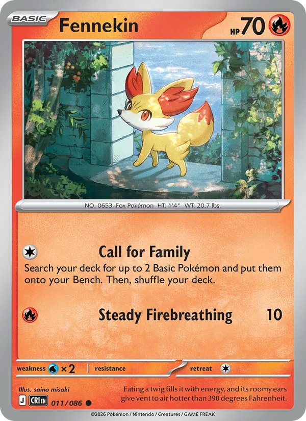011 · Fennekin — Chaos Rising