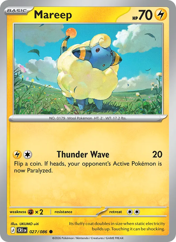 027 · Mareep — Chaos Rising