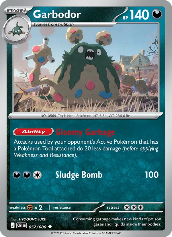 057 · Garbodor — Chaos Rising