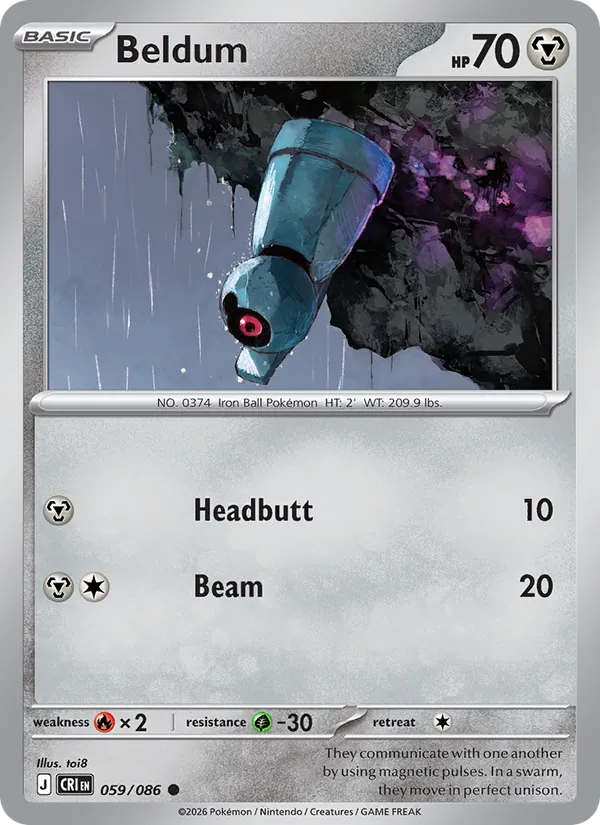 059 · Beldum — Chaos Rising
