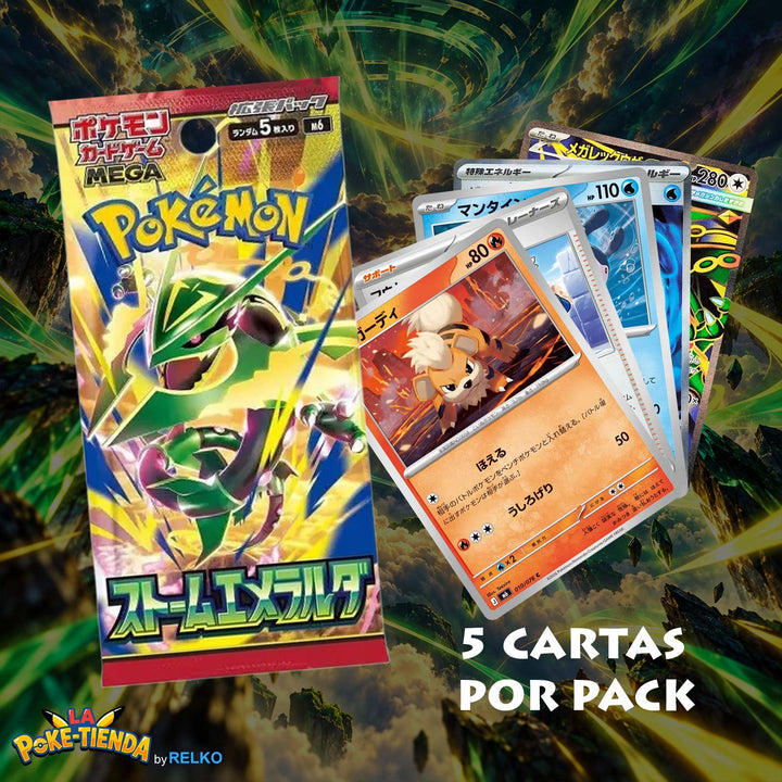 MEGA Storm Emeralda Booster Pack M6