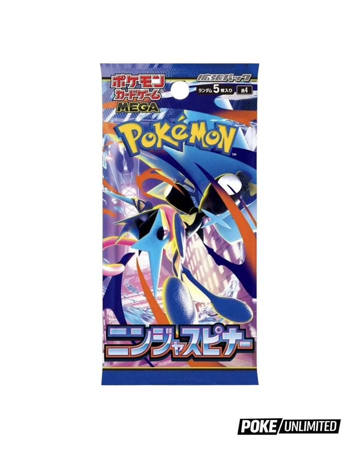 MEGA Ninja Spinner Booster Pack M4