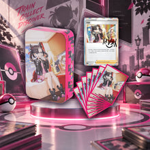Trainer Collection Blind Box — lata, carta y fundas de Marnie